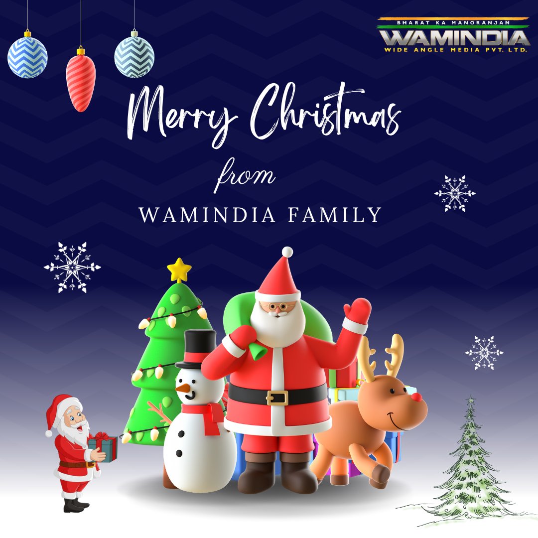 Unwrap the joy, cue the laughter, and hit play on a Merry Christmas! 🎁🎉 Sending you all best wishes your way! 

#MerryChristmas #wamindia #absubdubbed #dollywoodplay #festival
