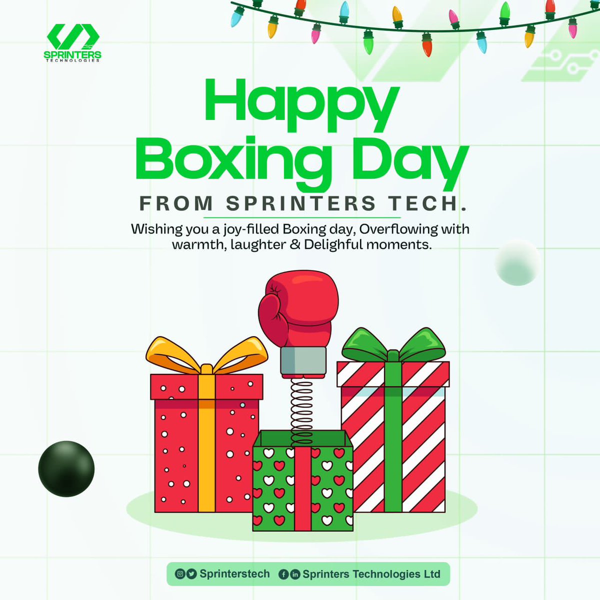SprintersTech's tweet photo. #SprintersTech #SprintersCelebrates #boxingday #Sprintbeyond https://t.co/fsMEP3I2xC