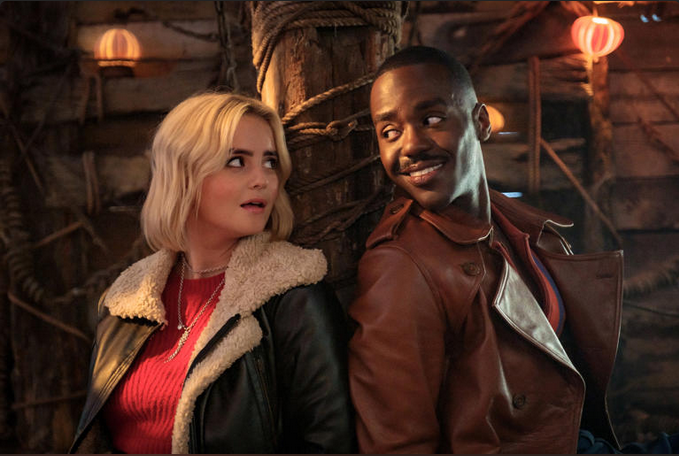 I might say more about #TheChurchOnRubyRoad anon, but first I have to address the obvious: #NcutiGatwa is the first Doctor to sport a #moustache. (Horrors!) Still, I'm going to give him a chance. How about you? #DoctorWho #15THDOCTOR #DoctorWhochristmas #DoctorWho60