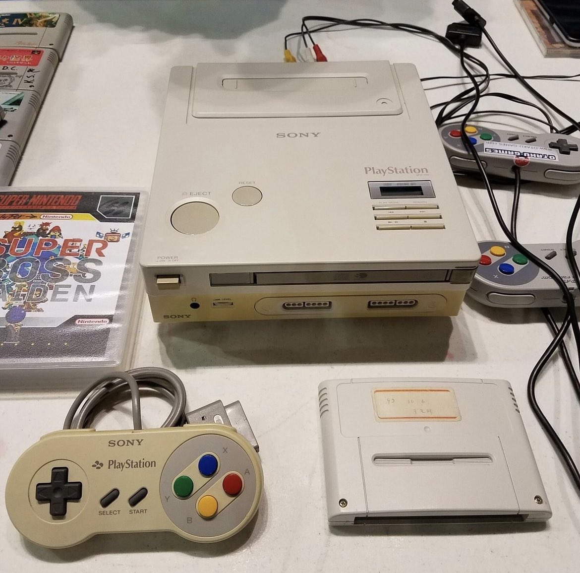 The only known Nintendo PlayStation prototype which sold for $360,000 in 2020.