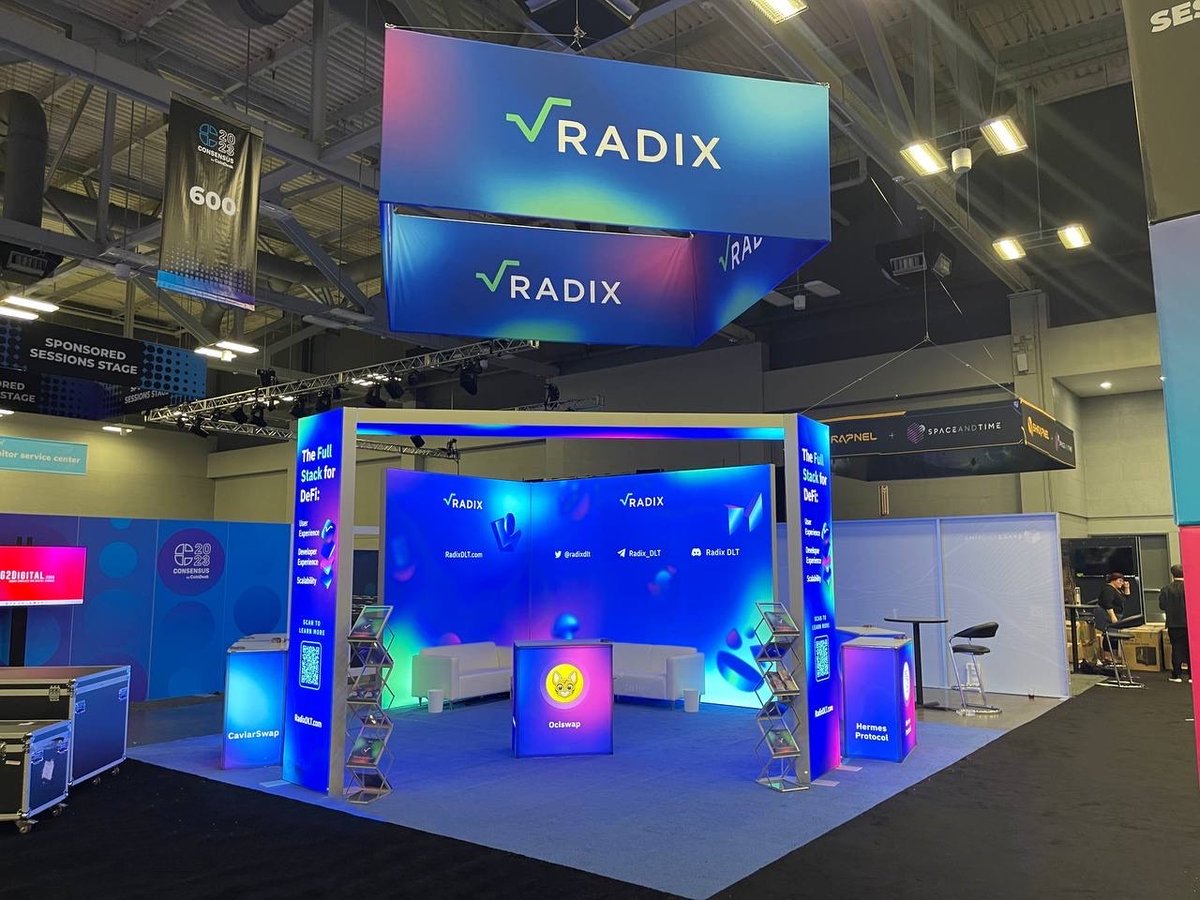@radixdlt smart contract went live 3months ago and it has already seen the launch of many innovative dApps. But this is just the beginning. The potential for further growth and development is immense, In one year Radix could be the leading platform for dApps #Radix #XRD A 🧵!