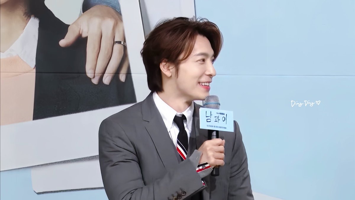 dingdingelf_'s tweet photo. #동해 #Donghae @donghae861015 

남과여 제작발표회 231226 https://t.co/0TLzcKht7E