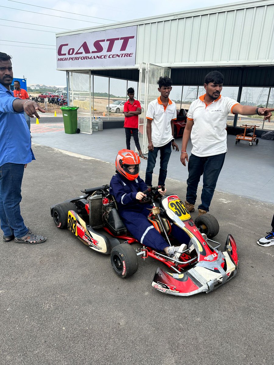 It was a  day of sheer exhilaration. Thank you Narain Karthikeyan and <a href="/autocarindiamag/">Autocar India</a>  for giving the winners of our Art For Concern auction the experience of a lifetime. Riding with you on a racing track - it was the ultimate adrenaline rush.