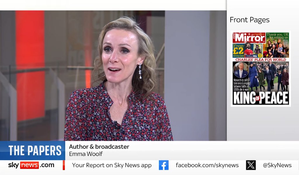 MMyrick29's tweet photo. Good Morning! Now: @BarbaraGSerra (Follow me please?) Anchors; While @EJWoolf and Bidisha Mamata joins her in the #BoxingDayBreakfast on @SkyNews and https://t.co/toNygVHO7g for the papers. #skynews #skypapers https://t.co/JvsStvFHCk