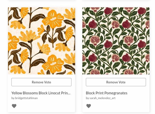 YogiYarntail's tweet photo. Some #faves from the #BlockPrintInspiredDC @ #spoonflower
#Look these #artists #designs for #originalart
#MakeaStart to #2024 and the #NewYear!
https://t.co/FMQf5roiLN https://t.co/geKI1Mxlyd
