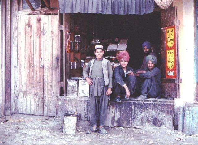 Sikhs shopkeepers of Jalalabad, Afghanistan 

C. 1970