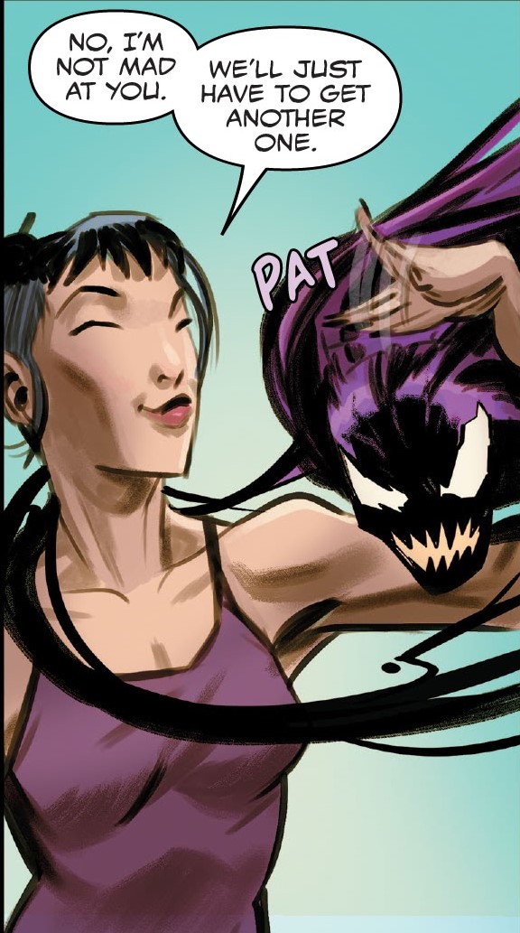 Couldn't ask for a better symbiote.