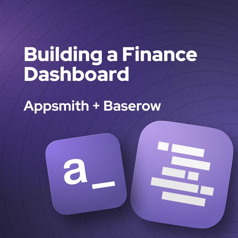 theappsmith's tweet photo. Last event of the year! ๐จ
This week, we will guide you on how to build a finance dashboard using #Appsmith & @baserow
๐
ย Thursday, 28 December
๐ฐ๏ธย 16:00 CET | 20:30 IST
Register now ๐
https://t.co/83jCf6iZSJ
#appdevelopment https://t.co/CF3STUvj6g