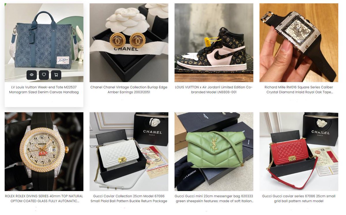 Top quality replica high end luxury goods with one week delivery.
Official website
👇👇
dwz.red/7Shzwq
Contact our customer service to receive free samples
wa.me/85266599356