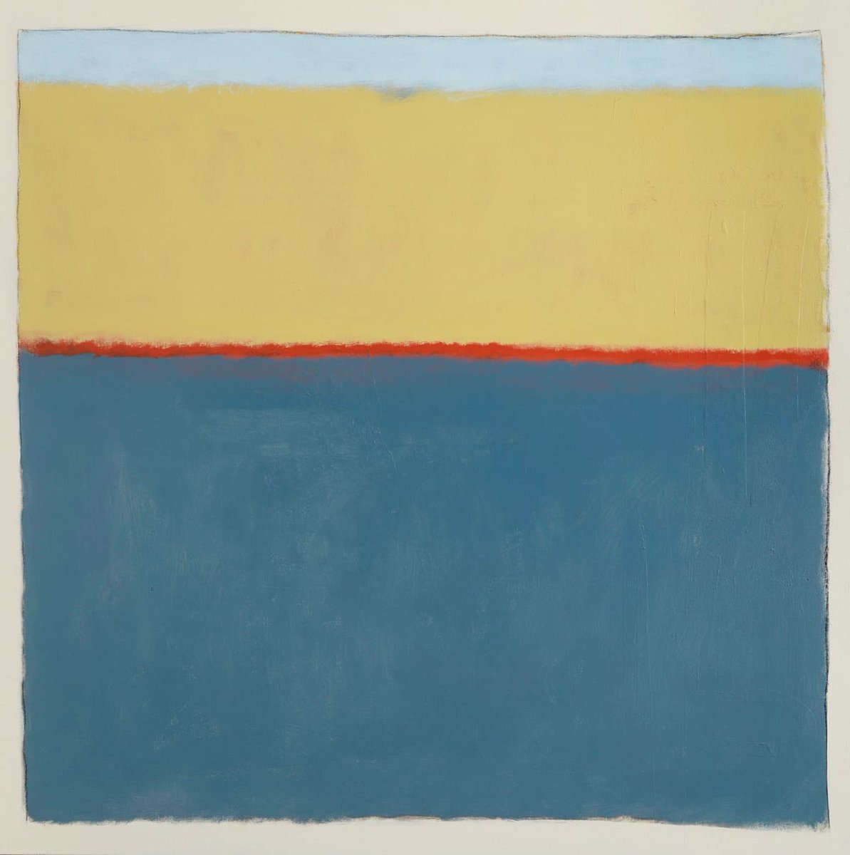 FELICE HODGES
SCARLET OVER BLUE

cricketfineart.co.uk/artists/99-fel…

Mixed media on canvas
100 x 100 cms
Framed size: 118.6 x 118.5 cms

#FeliceHodges #artgalleries #contemporaryart #painting #contemporaryartgallery #contemporarypainter #artgallery #art #abstractart #abstract #artist