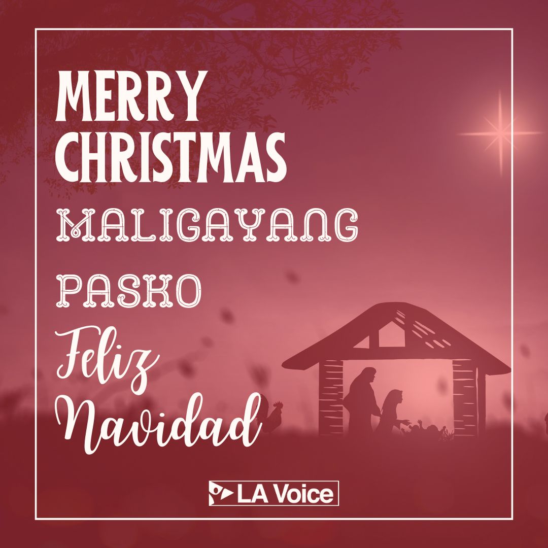 As we wind down this evening, LA Voice wishes all of our Christian family a blessed and merry Christmas. We hope this holy day was and continues to be full of love, joy, and peace.