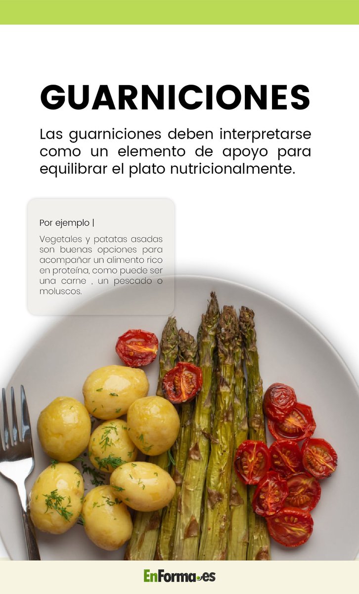 enforma_fitness's tweet image. #GUARNICIONES #MenuNavidad

Las guarniciones deben interpretarse como un elemento de apoyo para equilibrar el plato.

#Ejemplo 👇