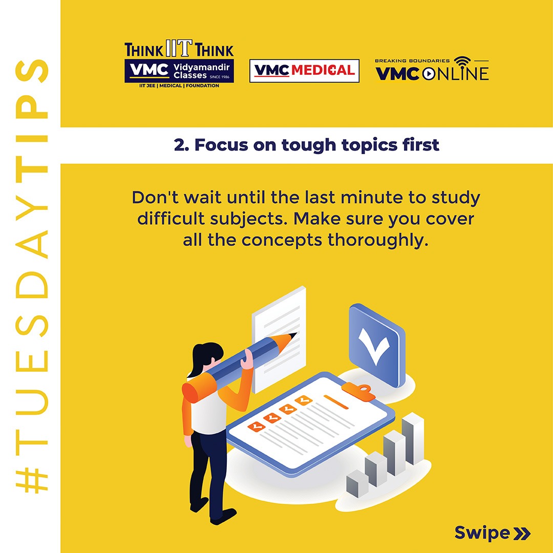 VmcLearning's tweet photo. Mastering the Board Game: 5 Pro Tips for Exam Success! Ready to conquer those upcoming boards? Here are 5 tricks to ace your prep game!
#VMC #VidyamandirClasses #TuesdayTips #ExamSuccess #BoardExamPrep #StudyTips #AceTheExam #BoardExamSuccess #PrepGame #ExamStrategy #StudyHacks https://t.co/WcAvaO12lk