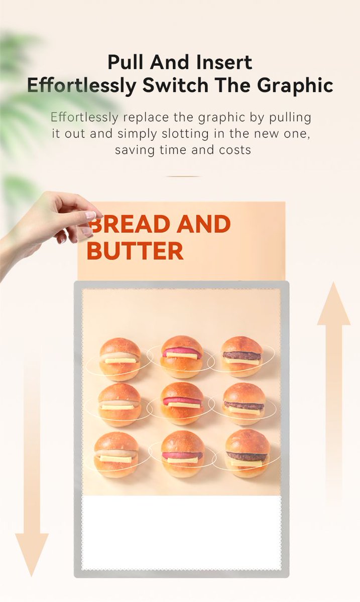 AbcmixHolly's tweet image. Wall-mounted Advertising Light Box
Flexibly Designed for Both Horizontal and Vertical Usage
Effortlessly replace the graphic by pulling it out and simply slotting in the new one, saving time and costs, High-definition Display, Captivate Your Senses.
#ledlightbox #interiordecor