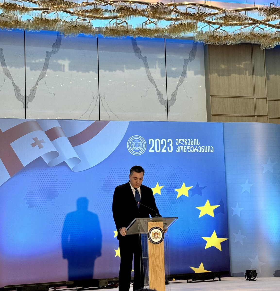 tarashpapaskua's tweet photo. ელჩების კონფერენცია 2023-ის გახსნა თბილისში!
Opening session of the 2023 #Ambassadorial conference in Tbilisi! 🇬🇪 https://t.co/6VxuXbzGSU