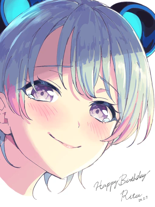 Happy birthday 律!#峰月律生誕祭2024#峰月律誕生祭2024 