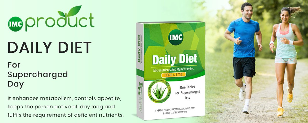 imcproduct.com/Daily-Diet-Tab…

#imc #herbal #herbalife #herbalifenutrition #herbalifestyle #dailydiet #mydailydiet