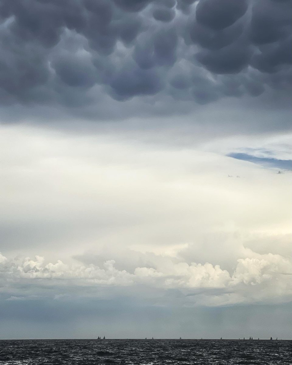 Under a cloud.
#SydneytoHobart 😁