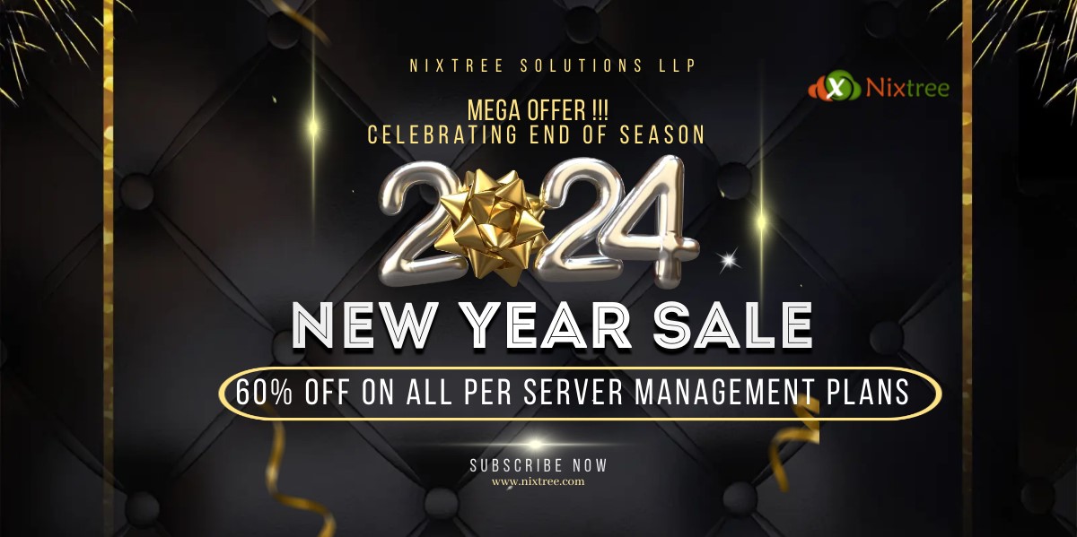 suhesh's tweet image. 🚀 Start 2024 on a high note! Unlock peak server performance with our exclusive New Year offer—enjoy an incredible 60% off on all per server management services. 🎉 #ServerManagement #NewYear2024 - bit.ly/3tXK57c