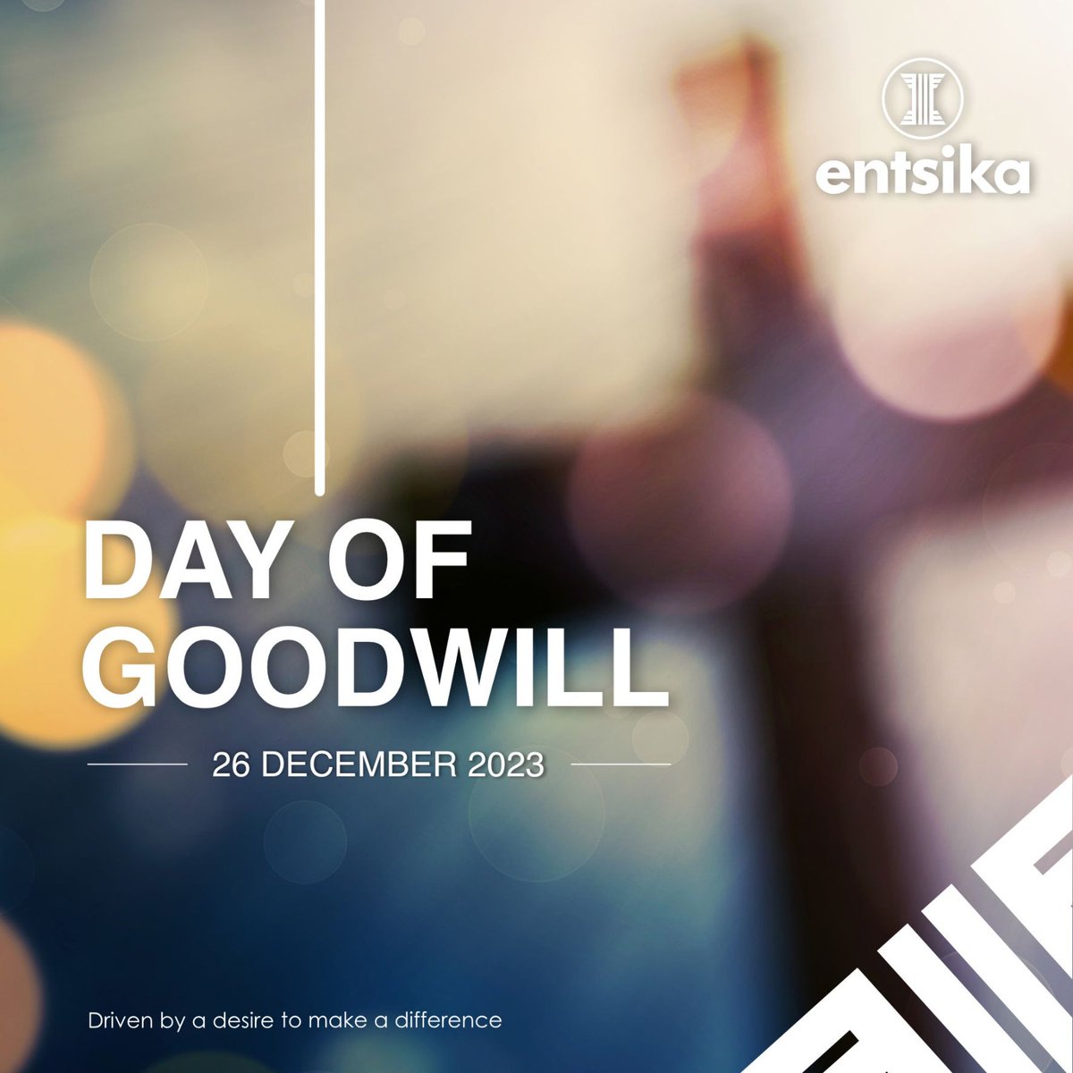 Wishing you a Day of Goodwill filled with smiles, kindness, and the joy of giving. Let's make the world a brighter place together! #SpreadKindness #DayofGoodwill #MakeADifference