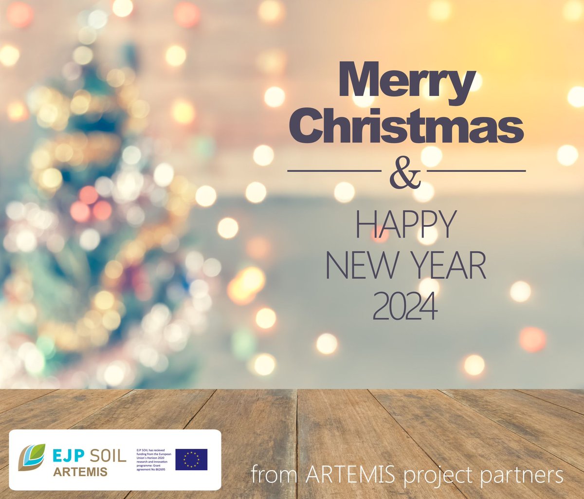 Dear EJP SOIL friends! Wishing you health, happiness and prosperity in the new year!
@EJPSOIL_Artemis