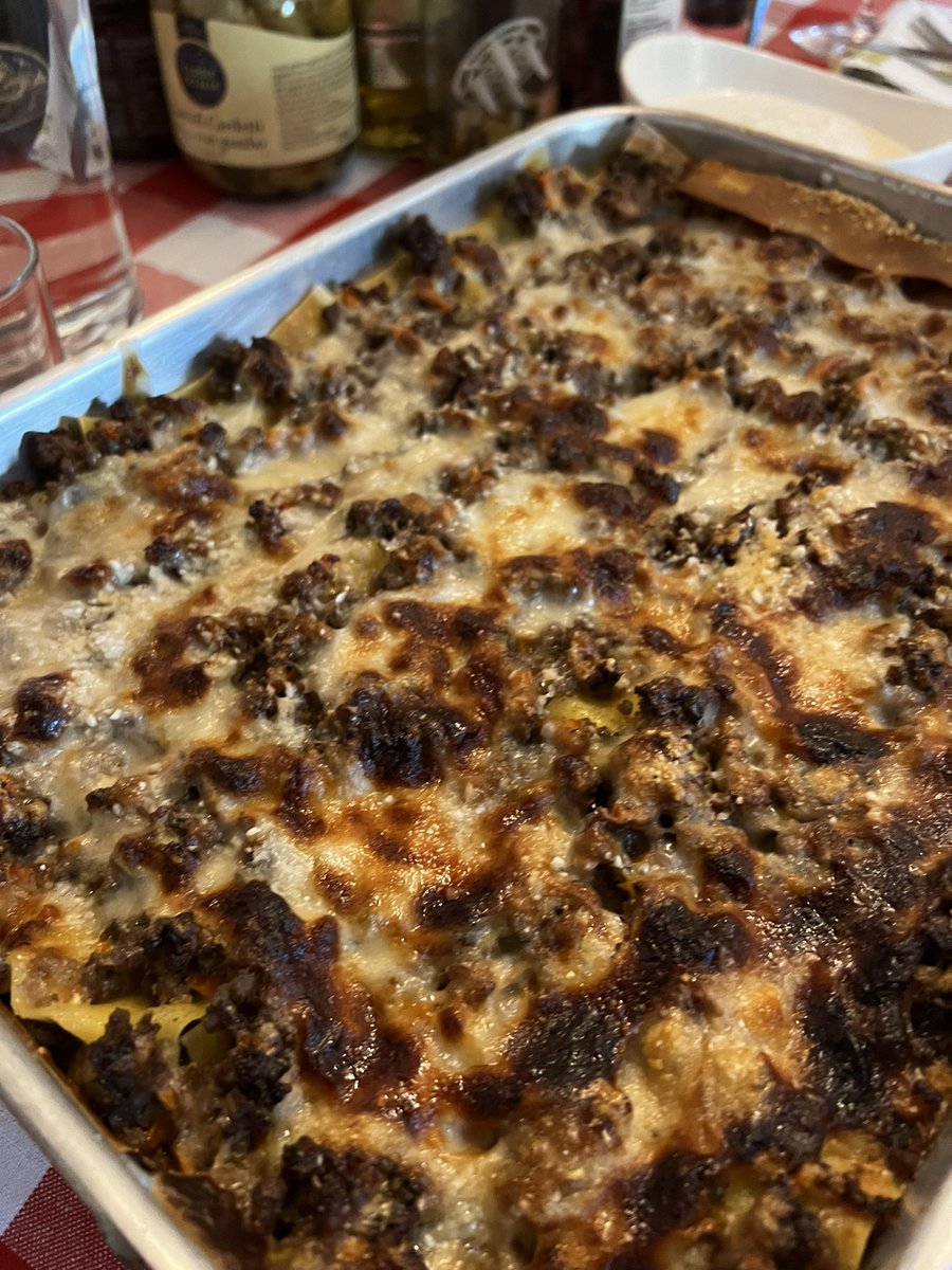 Lasagna bianca di pecora bergamasca gigante ( qui ho superato me stesso)