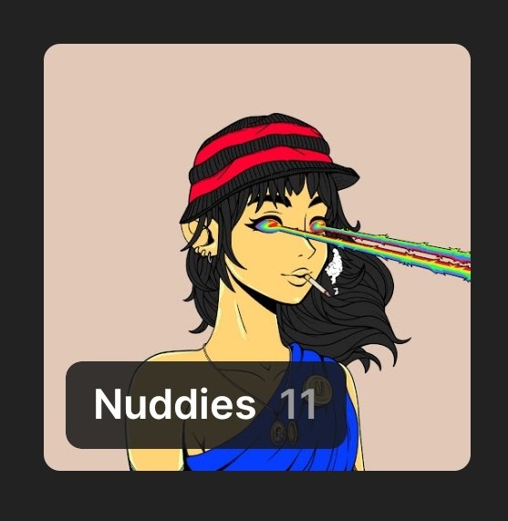 hennessNFT's tweet photo. we'll see what happens in the future. Solana got up. Nuddies are in the section. waiting for Nudd 100 Sol #Delist #Nudd #Solana #SolanaNFT #SolanaCommunity @NuddiesNFT https://t.co/aPPRcepnRu