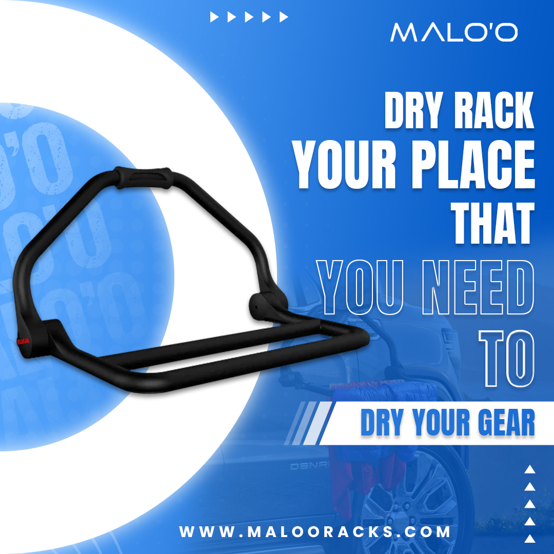 malooracks's tweet image. Get the place that you need to dry your gear with Malo'o Dry Rack! It comes with protective padding on the back of the hinges and handles, so it does not scratch. Dry your multiple items with the #Maloo #DryRack! 

SHOP NOW - malooracks.com/products/dryra…