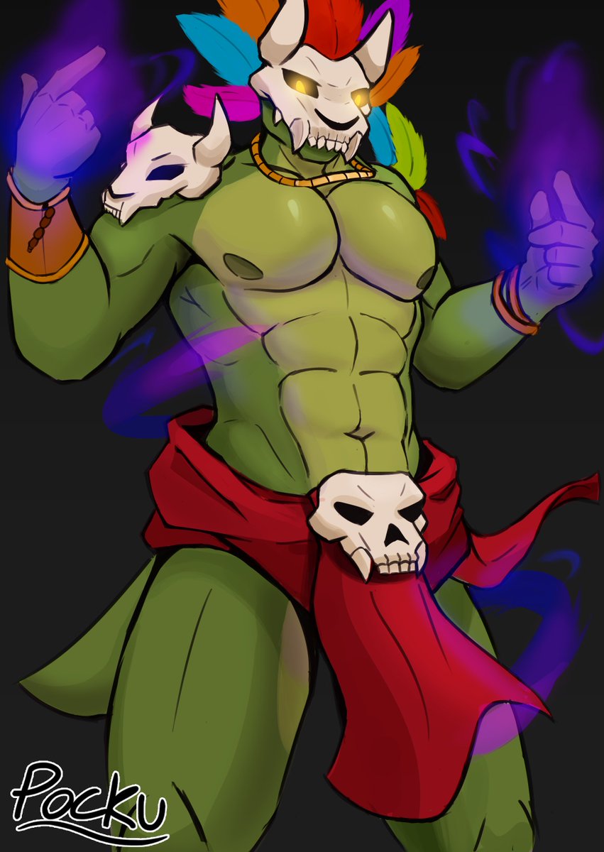 Pocku_'s tweet photo. The Doctor will see you now~ #terrariafanart #terraria #terrariawitchdoctor https://t.co/CzKKv0Xdar