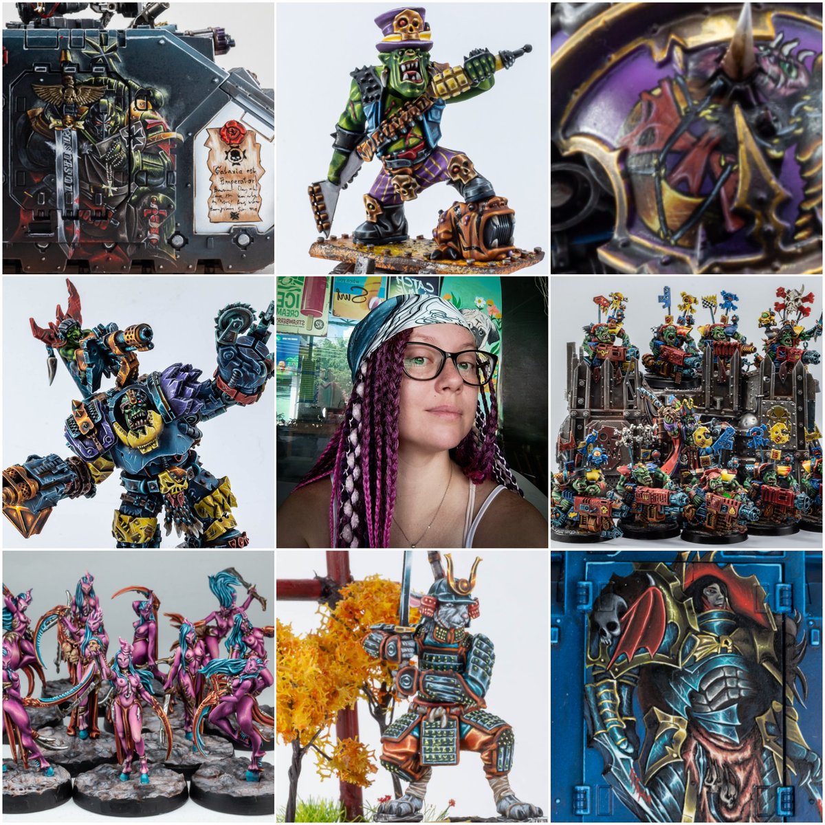 #artvsartist2023 I love my work! This year I learned many things)  With love to the universe 😇 #paintingwarhammer #WarhammerCommunity #warhammer40k #WarhammerArt #warhammerAOS #paintingminiatures #creaturecaster #artisopus #scalecolorArtist #lamiapainting ponycatminiatures.com