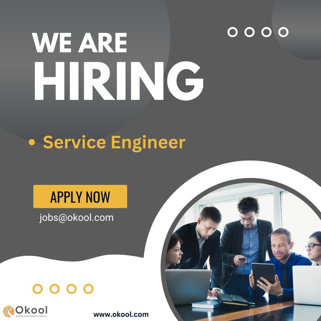 One Of Our Leading Client Is Hiring For The Position Of Service Engineer🧰

📌Location: Abu Dhabi/Bangalore(Remote)

#ServiceEngineer #Software #IBM #java #SoftwareDevelopment #Remote #bangalore #abudhabi #staffing #recruiting #manpowerservice #staffingsolutions #okool