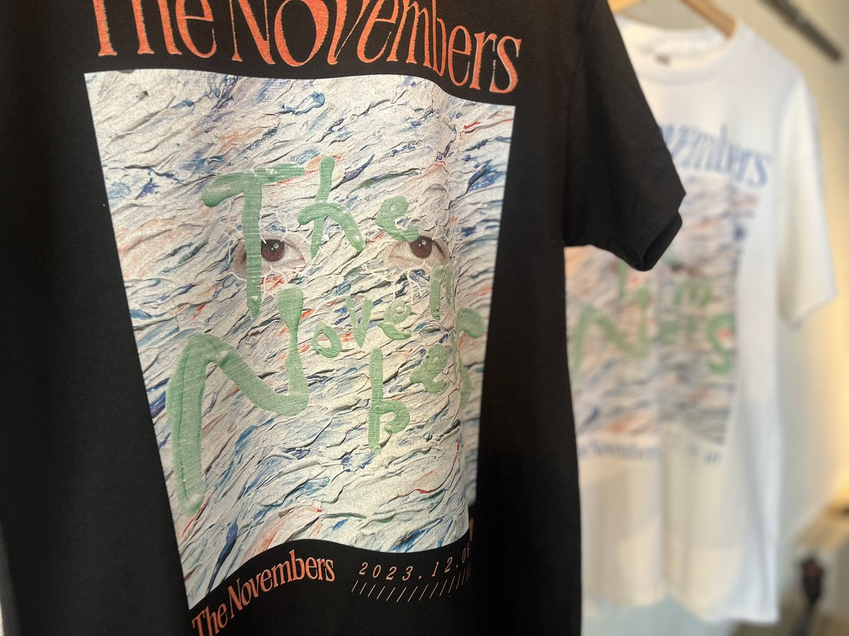 17時~受注販売】 “The Novembers”Artwork T-shirts 5,000yen (送料