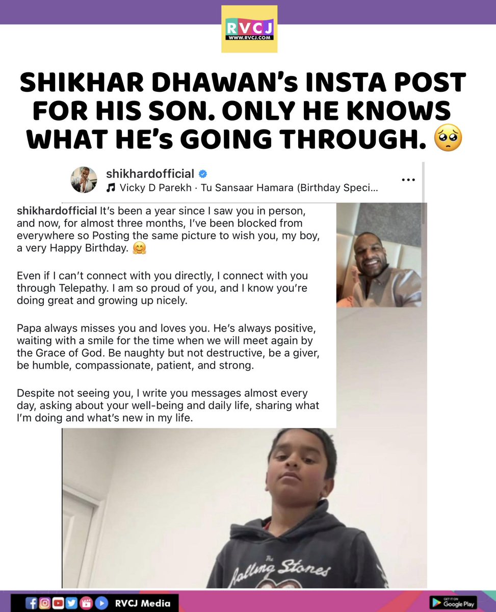 RVCJ_FB's tweet photo. Stay Strong! Shikhar Dhawan!❤️ https://t.co/XhvHReYfLL