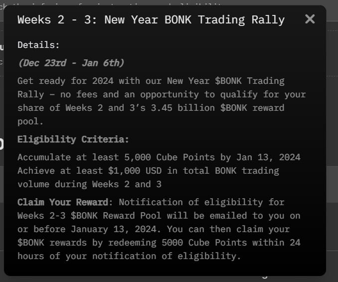 bloomstarbms's tweet photo. Another $bonk Airdrop!

How to qualify?

- Head to https://t.co/X6aJuwqu4r

- Register, complete your KYC from the account settings.

- Deposit $Bonk trade there with zero trading fee.

- Create more volume by trading $Bonk, hold your $Bonk 7 days afterwards as see below. https://t.co/qX8nB6oJLl