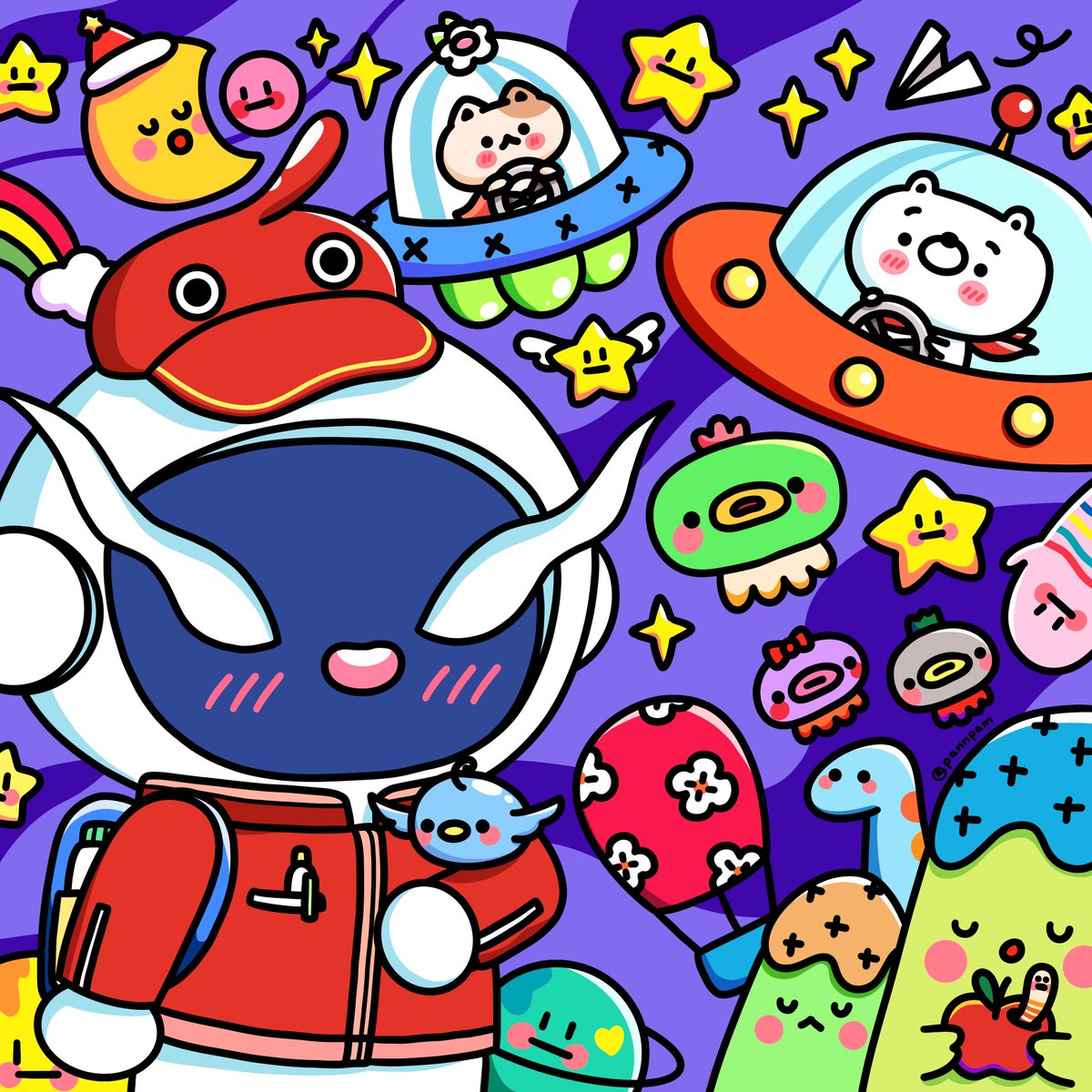 waden in space

#PannPam #metawarden #wardennft #NFTArt #NFT