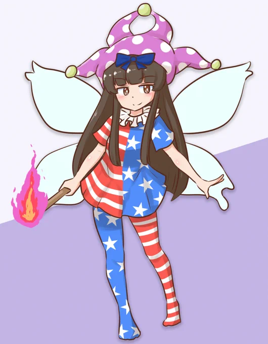 Skebご依頼で描きました クラピ衣装のスターちゃん 