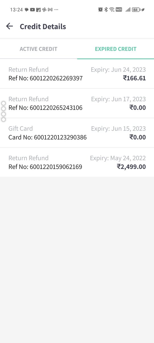 @myntra @MyntraSupport why should we choose myntra credit as the mode of refund when you guys expire credit given to it #worstcustomerexperience