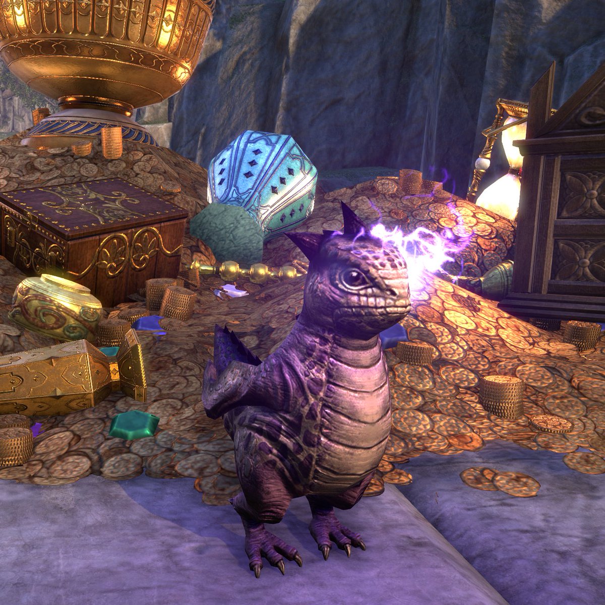 Tianlein_'s tweet image. #ESO Giveaway🎁 (PC/XBOX/PS)
💜Purple Guar
💚Torchbug
💙Necrom + base game
💛1500 Crowns
 🩷 Pink Torchbug

☑️Like &amp;amp; Follow &amp;amp; Retweet
☑️Comment: Platform+server+prize of your choice
❔Join the family: twitch.tv/tianlein

GIVEAWAY END: 28.December 2023 - 9 AM CET, 3 Winners