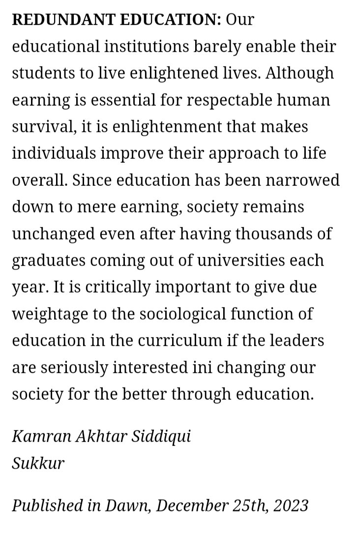 #kasiddiqui 
#education #DawnToday
