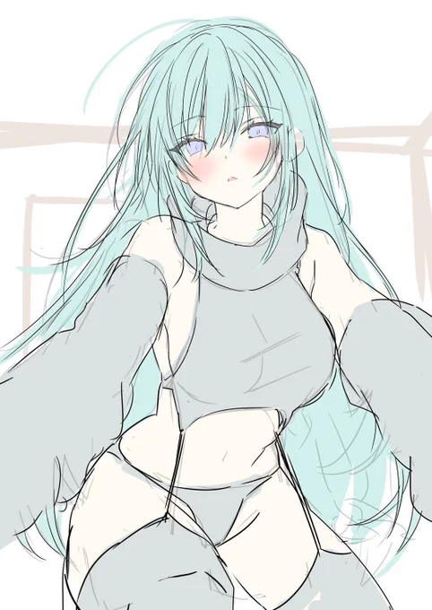表に出る完成絵の裏でたくさんの完成しなかったイラストがあります。