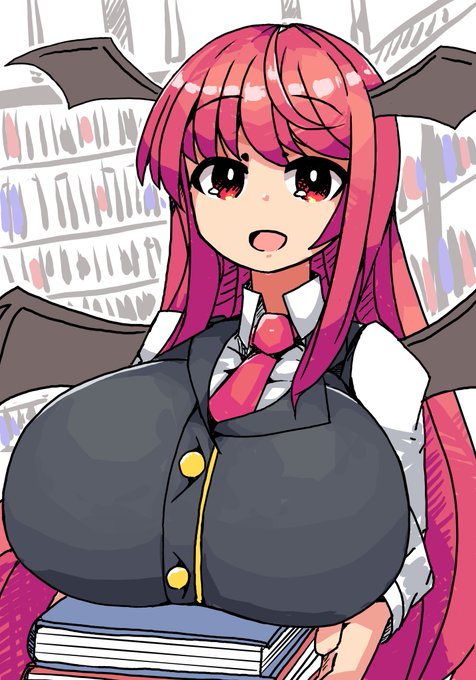 お題箱 東方の小悪魔(爆乳) 