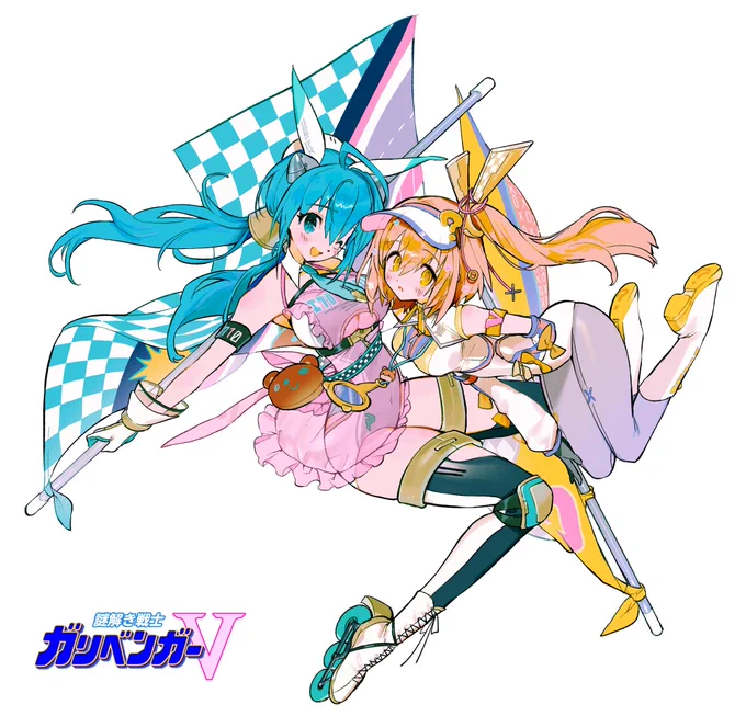 #ガリベンガーV ガリ大創立3周年記念グッズ担当させていただいたエンドカードイラストのアクスタが発売されました!仕様色々こだわりましたのでぜひ- 