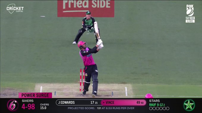 Smoked... 📹 Credits: Twitter/BBL