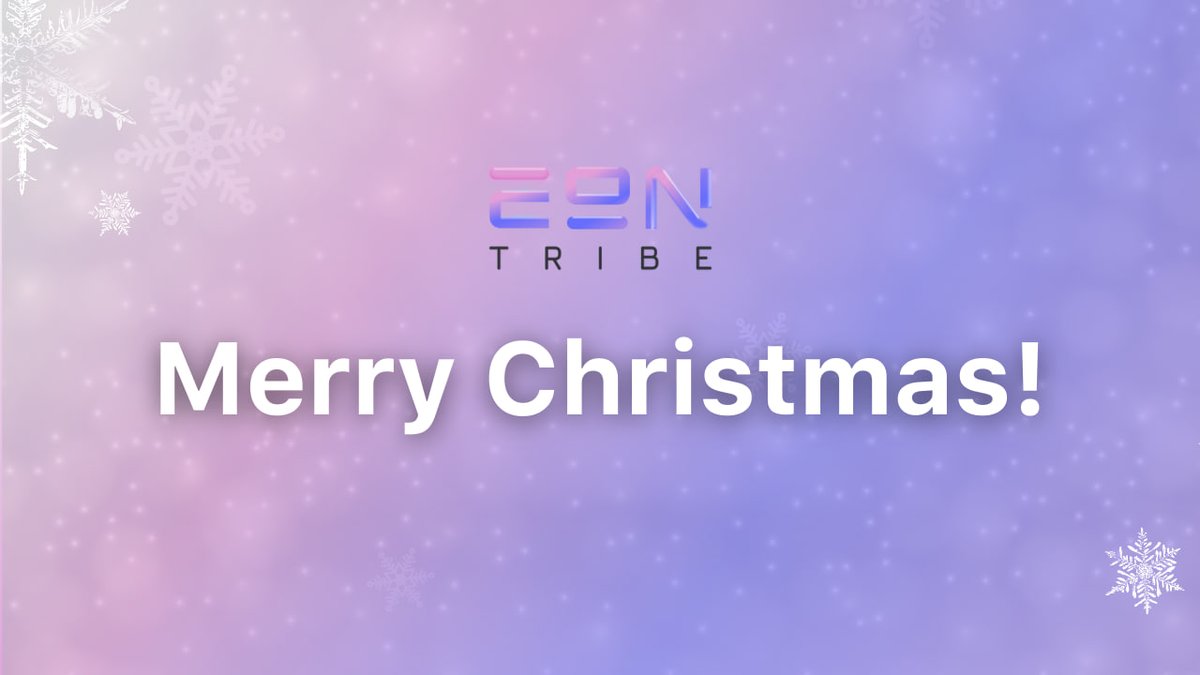 🎄 Merry Christmas from the Eontribe Family! 🌟

Wishing you a season filled with joy, warmth, and moments of connection. May your days be merry and bright, and may the spirit of Christmas bring you peace and happiness. 

Thank you for being a part of our Eontribe community!