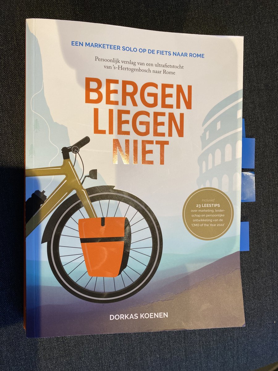 Zie mijn recensie op LinkedIn van @dorkaskoenen's boek 'Bergen liegen niet'. Vermakelijke en onderhoudende filosofie op de fiets naar Rome, gehuld in een leerzaam marketingjasje.