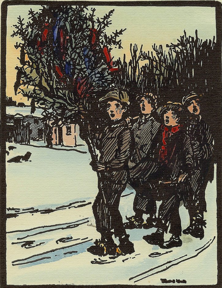 The Wren Boys St. Stephen's Day By Jack Yeats Lissadell collection