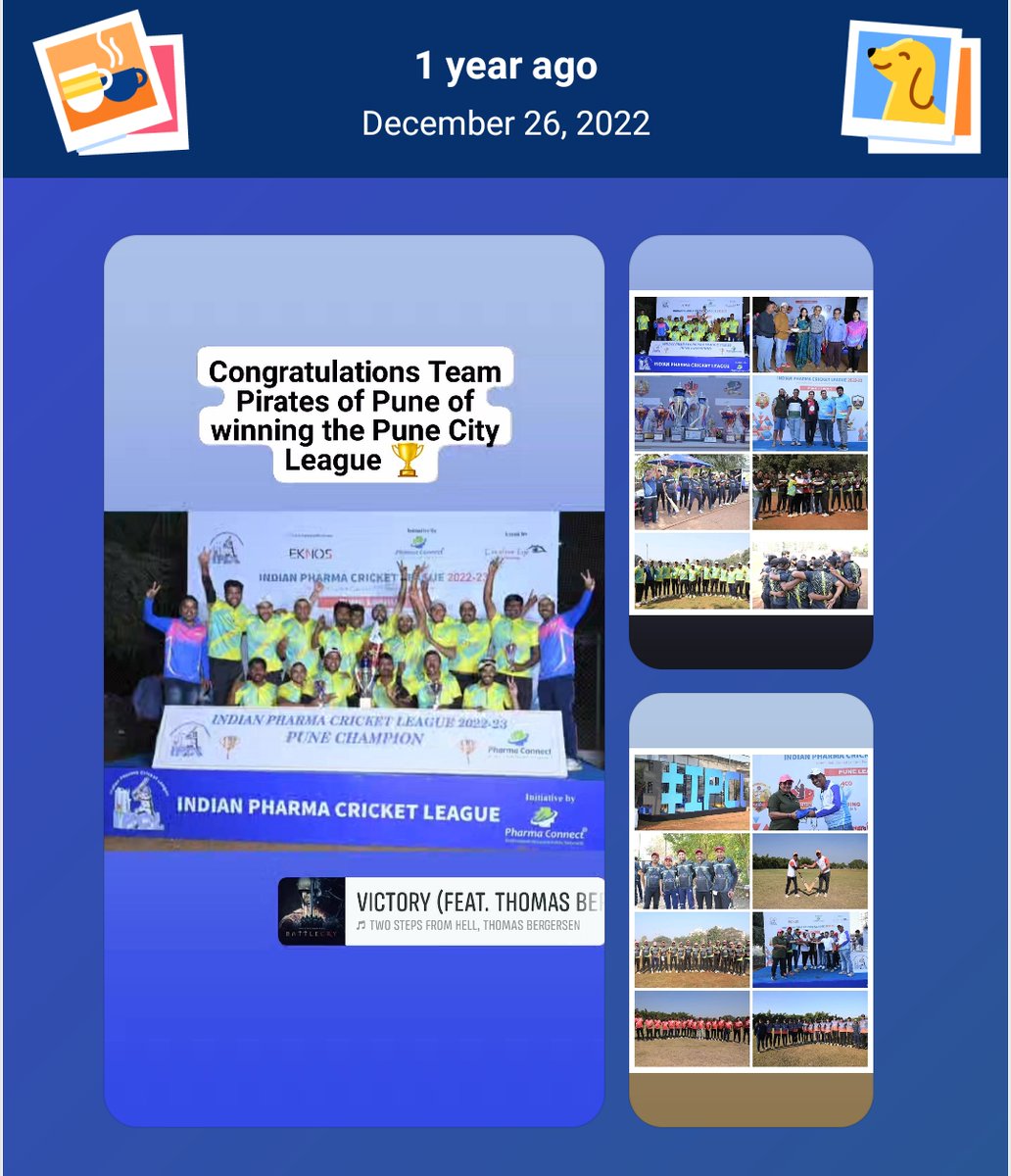 PharmaConnect's tweet image. The Pirates of Pune clinched victory in the Pune league and secured an impressive second-place finish in IPCL Season 2.

Register to pharmaconnect.co.in to play the IPCL Season 3 starting from February 2024.

#ipcl #memories #pharmaconnect