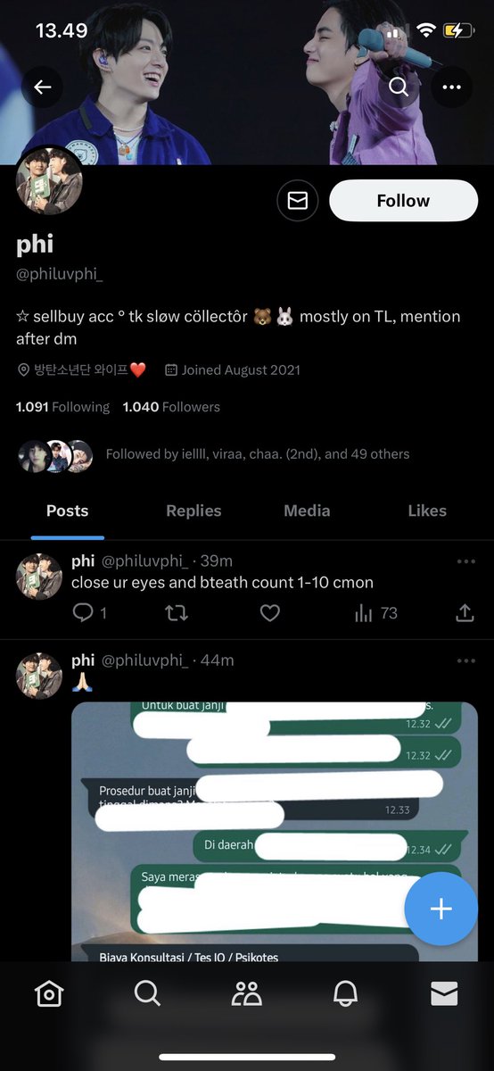 jeonfiie_'s tweet photo. aku mau spill manusia playing victim 

⚠️ BUYER ANEH, PLAYING VICTIM, GAK BERTANGGUNG JAWAB⚠️ 

THREAD 

Gatau mau gmna lagi, karena dari kmren"
uda nahan, takut bgt di katain "BULLYING" .

aku akan buat thread ini serapih mungkin.

kita mulai, ini akun si kakanya @philuvphi_ https://t.co/rdB90RqSBC