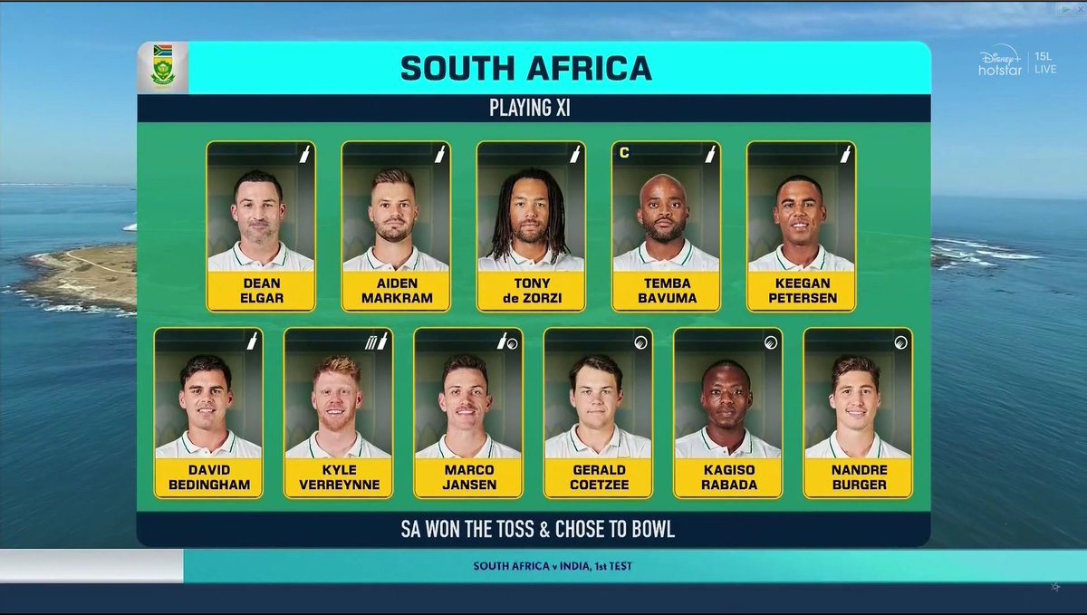 MajidAsak's tweet photo. south afric vs india boxingday test
South africa won the toos and will bowl first. Here is South africa line up .
#boxinday #savsind #ausvspak https://t.co/kF5j2cpD5N