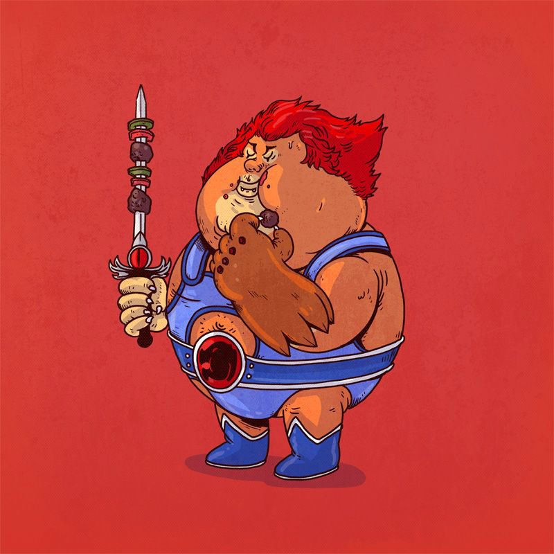 Anyone else overdo it yesterday? ⚡️🦁